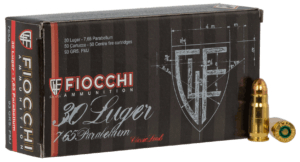 Fiocchi 765A Heritage Pistol 7.65x21mm Parabellum 93 gr Full Metal Jacket (FMJ) 50rd Box