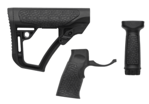 Daniel Defense 2810206145011 Collapsible Buttstock Pistol Grip/Vertical Foregrip AR-15 Mil Spec +