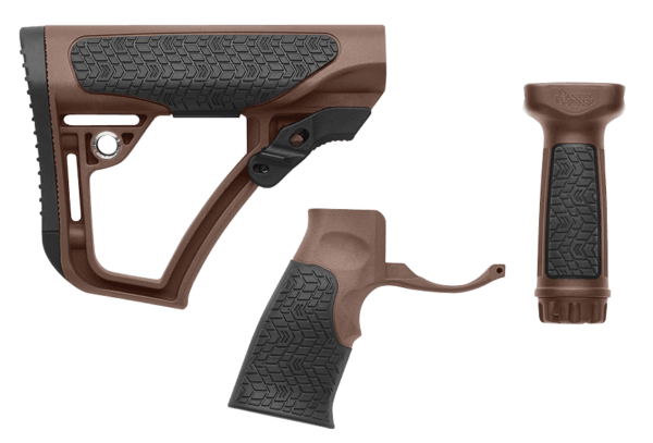 Daniel Defense 2810206145011 Collapsible Buttstock Pistol Grip/Vertical Foregrip AR-15 Mil Spec +