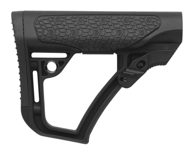 Daniel Defense 210910417900 Collapsible Buttstock Rifle Glass Reinforced Polymer Black