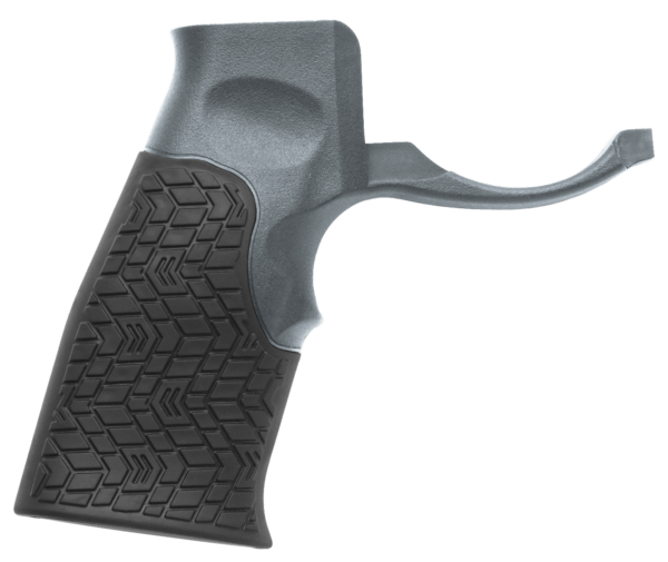 Daniel Defense 2107105177012 Pistol Grip Tornado Made of Polymer With Tornado Gray Textured Finish for AR-15