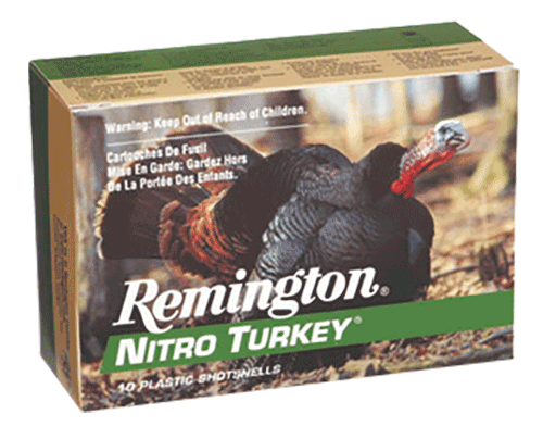 Remington Ammunition NT12H4 Nitro Turkey 12 Gauge 3″ 1 7/8 oz 4 Shot 10rd Box