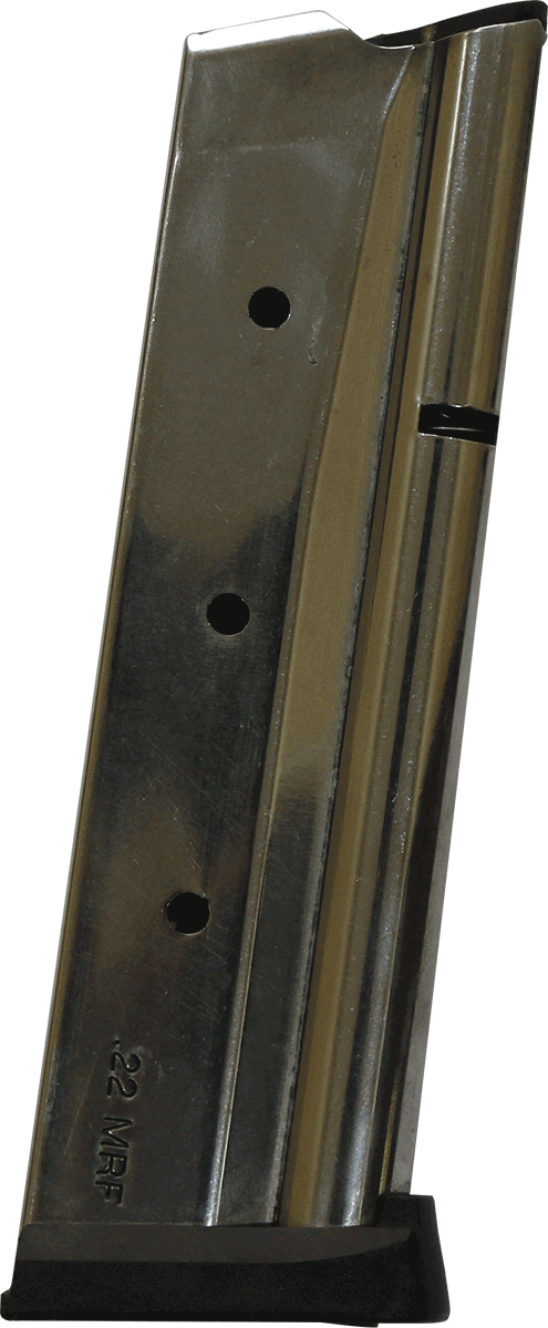 Mec-Gar MGBRHP13B Standard Blued Detachable 13rd 9mm Luger for Browning Hi-Power/Springfield SA-35