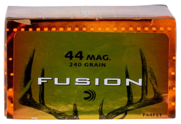 Federal F44SF1 Fusion 44 Rem Mag 240 gr Fusion Soft Point 20rd Box