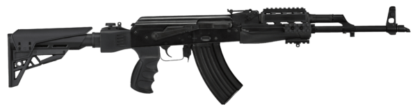 Advanced Technology B2101250 Strikeforce AK-47 TactLite Buttstock with Pistol Grip Polymer Black