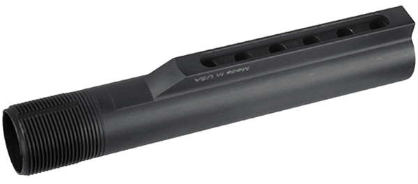 UTG Pro TLU001 Receiver Extension Tube Mil-Spec AR-15 6 position Black Hardcoat Anodized Aluminum Rifle