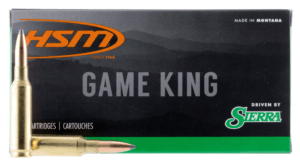 HSM 65CREEDMOOR1 Game King 6.5 Creedmoor 140 gr Spitzer Boat Tail (SBT) 20rd Box