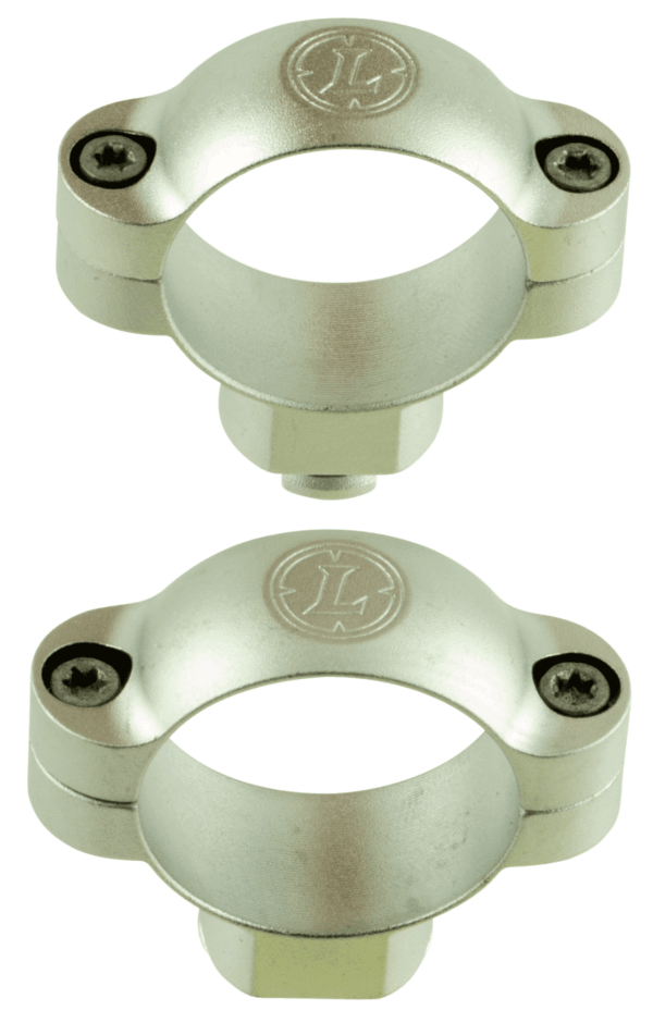 Leupold 52495 Standard Scope Ring Set High 30mm Tube Silver Steel