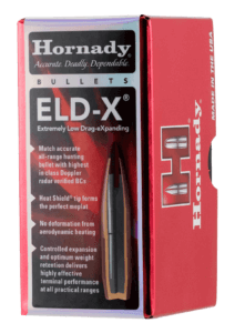 Hornady 81391 Match 6mm Creedmoor 108 gr Extremely Low Drag-Match 20rd Box