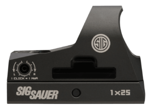Sig Sauer Electro-Optics SOR43011 Romeo4H Graphite 1x20mm 2 MOA Red Ballistic Circle Dot Reticle