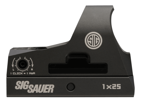 Sig Sauer Electro-Optics SOR31002 Romeo3 Graphite 1x25mm 3 MOA Red Dot Reticle Illuminated