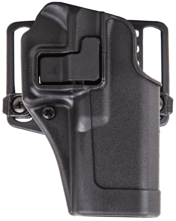 Blackhawk 410501BKR Serpa CQC OWB Size 01 Matte Black Polymer Belt Loop/Paddle Compatible w/Glock 26/27/36 Right Hand