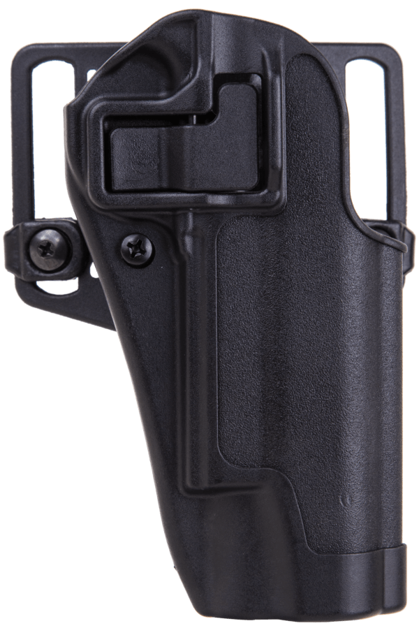 Blackhawk 410504BKR Serpa CQC OWB Size 04 Matte Black Polymer Belt Loop/Paddle Fits Beretta 92 Fits Beretta 96 Fits Beretta M9 Right Hand