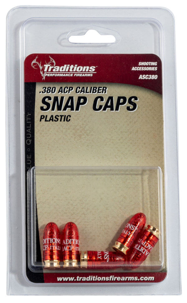 Traditions ASC380 Snap Caps 380 ACP 5 Per Pack