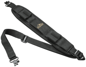 Butler Creek 81033 Comfort Stretch Alaskan Magnum Sling made of Black Neoprene with Non-Slip Grippers 20-46″ OAL Adjustable Design & 1″ Swivels for Rifles