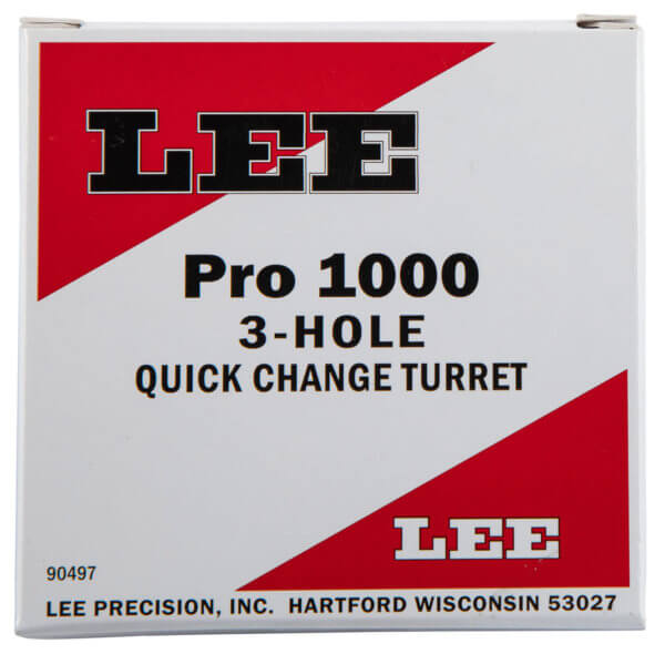 Lee 90497 3-Hole Turret Press Pistol/Rifle 3-Hole
