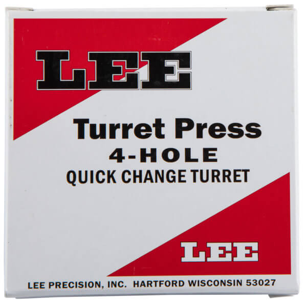 Lee 90269 4-Hole Extra Turret 1 Multi-Caliber 4-Hole