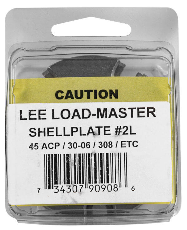 Lee 90908 Load Master Shell Plate 1 45 ACP/30-06/308 Winchester #2 L