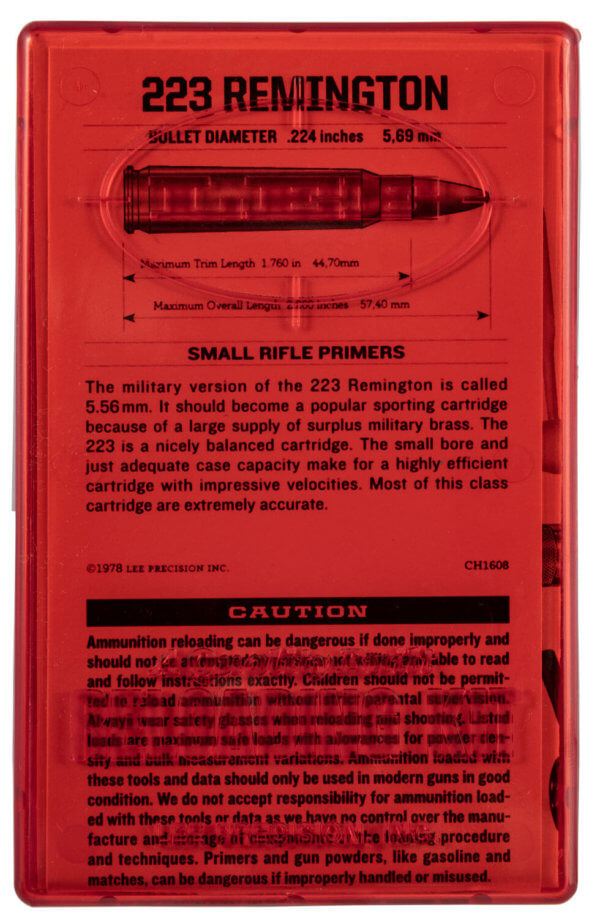 Lee 90232 Lee Loader Rifle Kit 223 Remington