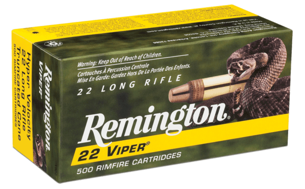 Remington Ammunition 21280 Yellow Jacket Rimfire 22 LR 33 gr Truncated Cone Hollow Point (TCHP) 100rd Box