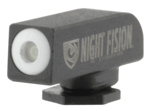 Night Fision GLK001003WGW Tritium Night Sights For Glock Black | Green Tritium White Ring Front Sight Green Tritium White Ring Rear Sight