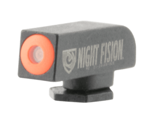 Night Fision GLK000001WGX Tritium Night Sights For Glock Black | Green Tritium White Ring Front Sight