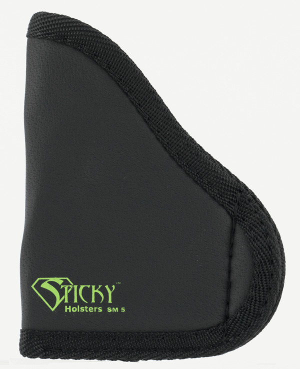 Sticky Holsters SM5 SM-5 IWB Size 5 Black/Green Latex Free Rubber Fits Sig P938 Fits Glock 42 Right Hand