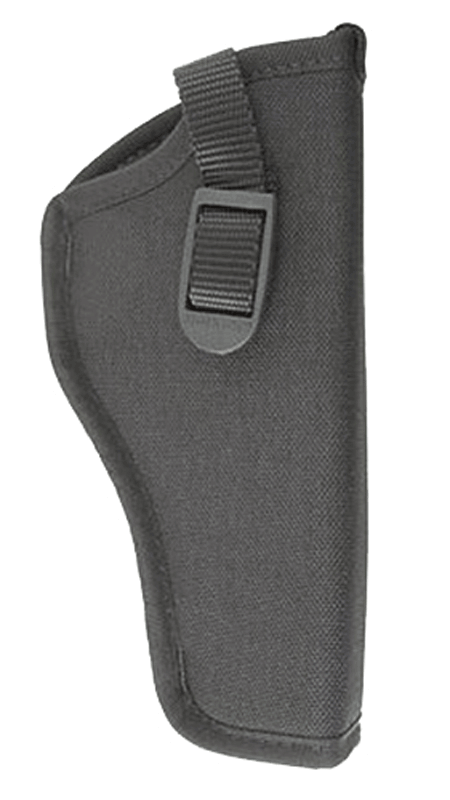 Uncle Mike’s 81051 Sidekick Hip Holster OWB Size 05 Black Cordura Belt Loop Fits Large Semi-Auto Fits 4.50-5″ Barrel Right Hand