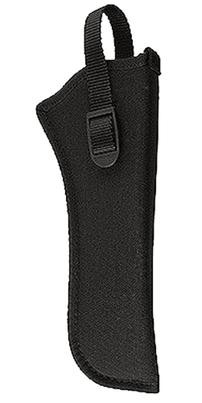 Uncle Mike’s 81101 Sidekick Hip Holster OWB Size 10 Black Cordura Belt Loop Fits 22-25 Cal Small Autos Right Hand