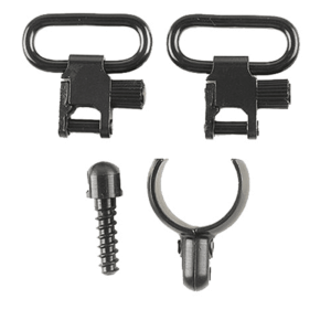 Uncle Mike’s 18032 Mag Cap Swivel Set made of Steel with Blued Finish 1″ Loop Size & Quick Detach Style for 12 Gauge Remington 11-87 Includes Two Super Swivels