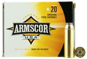 Armscor FAC44M2N Pistol 44 Rem Mag 240 gr Jacketed Hollow Point (JHP) 20rd Box