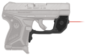 Crimson Trace LG497G Laserguard 5mW Green Laser with 532nM Wavelength & 50 ft Range Black Finish for Ruger LCP II