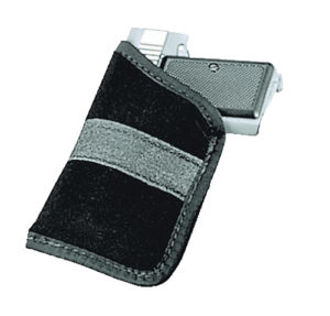 Uncle Mike’s 87442 Inside The Pocket Holster IWB Size 02 Black Suede Like Pocket Fits Small .380 Autos Right Hand