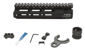 BCM MCMR7556BLK BCMGunfighter MCMR 7″ M-LOK Free-Floating Style Made of Aluminum with Black Anodized Finish for AR-Platform