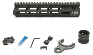 BCM MCMR8556BLK BCMGunfighter MCMR 8″ M-LOK Free-Floating Style Made of Aluminum with Black Anodized Finish for AR-Platform