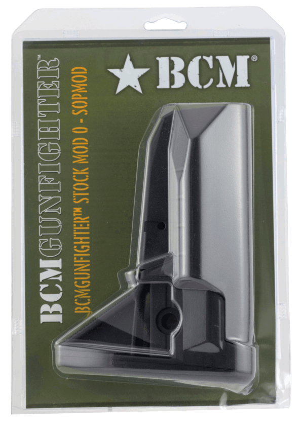 BCM GFSMOD0SPMDB BCMGunfighter Mod 0 Black Synthetic with SOPMOD Cheekweld for AR-Platform