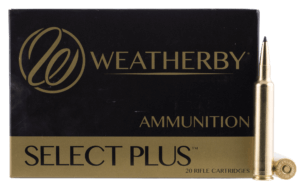 Weatherby F653140AF Select Plus 6.5×300 Wthby Mag 140 gr A-Frame Pointed Soft Point 20 Rd Box /
