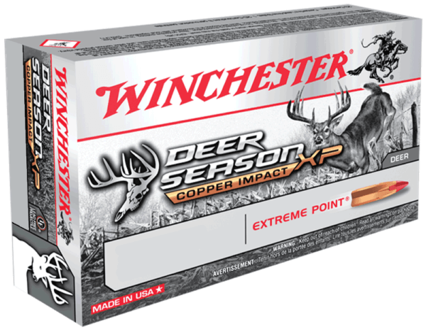 Winchester Ammo X308CLF Copper Impact 308 Win 150 gr Copper Extreme Point Lead-Free 20rd Box