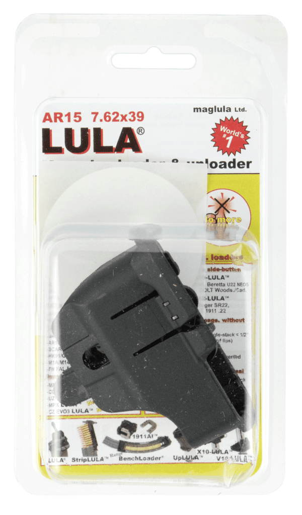 Maglula LU10B LULA Loader & Unloader Black Polymer 223 Rem/ 5.56x45mm NATO/AR-15 M4