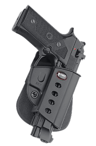 Fobus BR2 Passive Retention Standard Belt Plastic Paddle Fits Beretta 92/96 (Except Brigadier/Elite/Vertec) Right Hand