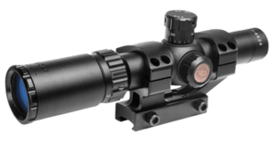 Truglo TG8514BT Tru-Brite 30 1-4x 24mm Obj Wide FOV 30mm Tube Black Finish Duplex Mil-Dot