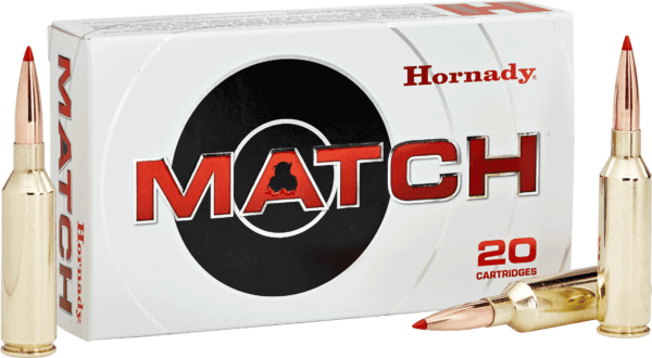 Hornady 81620 Match Target 6.5 PRC 147 gr Extremely Low Drag-Match (ELD-M) 20rd Box