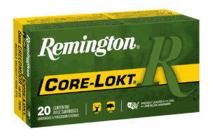 Remington Ammunition 29049 Core-Lokt Hunting 6mm Creedmoor 100 gr Pointed Soft Point Core-Lokt (PSPCL) 20rd Box