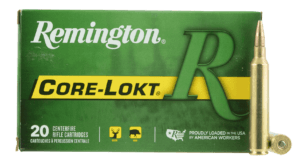 Remington Ammunition R7RUM01 Core-Lokt 7mm RUM 150 gr Core-Lokt Pointed Soft Point (PSPCL) 20rd Box