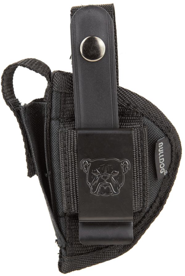 Bulldog FSN11 Extreme OWB Black Nylon Belt Loop/Clip Fits Taurus Public Defender Ambidextrous