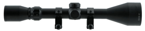 TruGlo TG-85395XB Buckline Black Anodized 3-9x50mm 1″ Tube BDC Reticle
