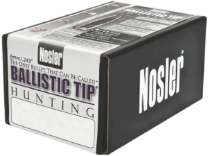 Nosler 24090 Ballistic Tip Hunting 6mm .243 90 GR Ballistic Tip Hunting 50 Box