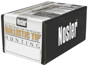 Nosler 26100 Ballistic Tip  6.5 Creedmoor .264 100 gr Spitzer/ 50 Per Box