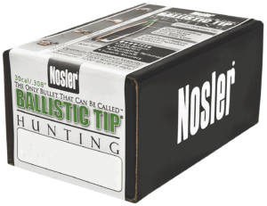 Nosler 30180 Ballistic Tip Hunting 30 Caliber .308 180 GR Spitzer 50 Box