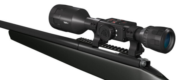 ATN TIWST4642A Thor 4 640 Thermal Rifle Scope Black Anodized 1.5-15x Multi Reticle 640×480 Resolution Features Rangefinder